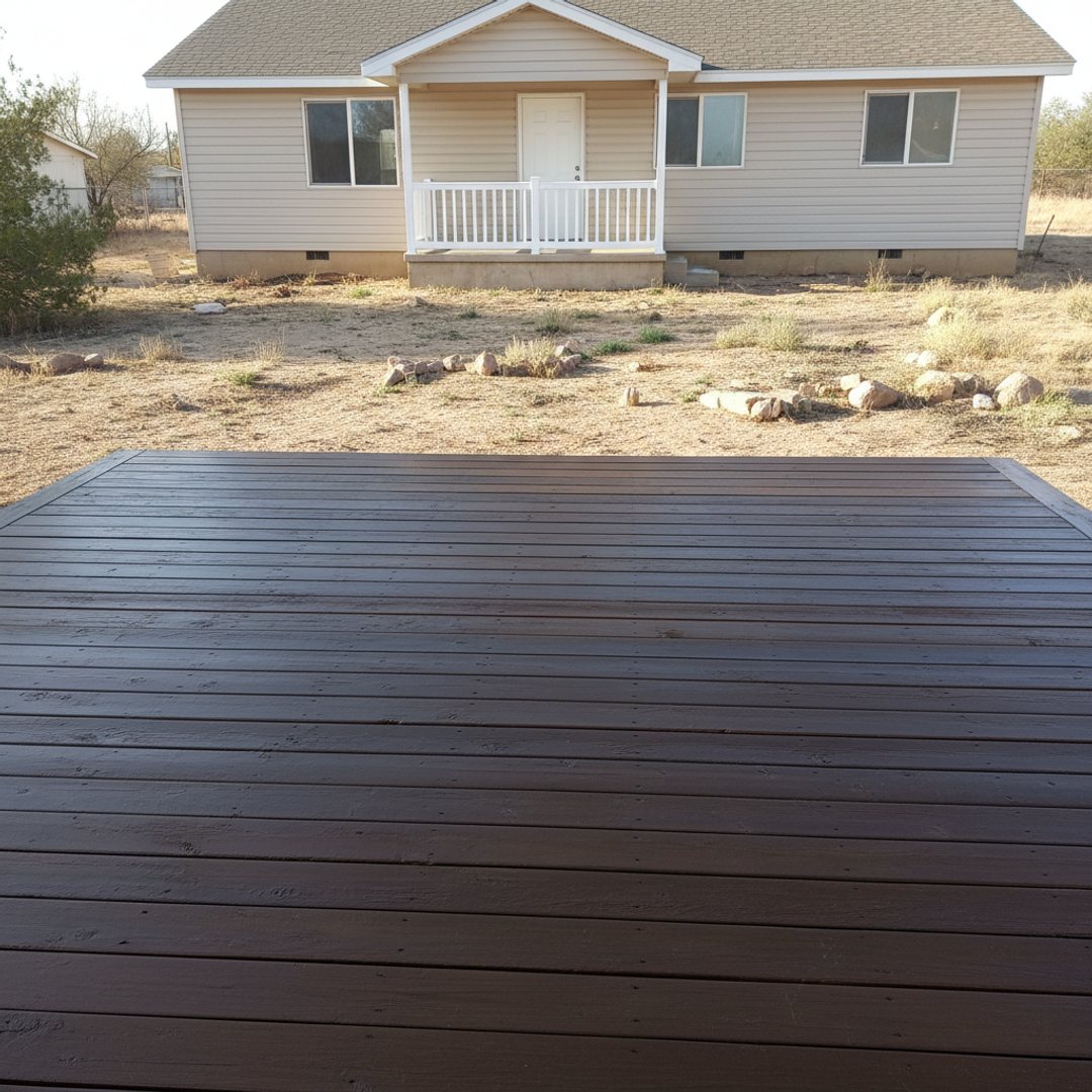 Composite Deck Installation completed by Paradise Deck in Spring Valley, NV