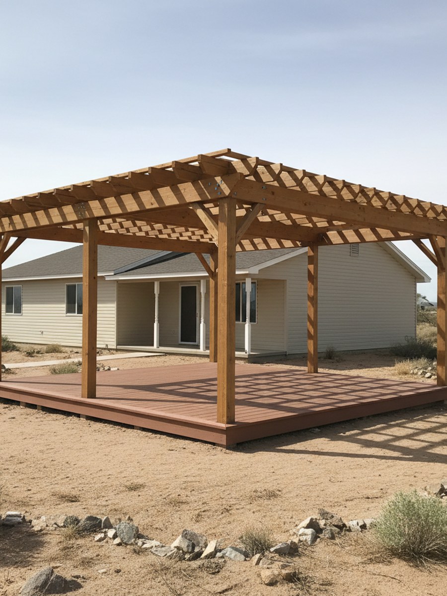Deck Installation completed by Paradise Deck in Winchester, NV